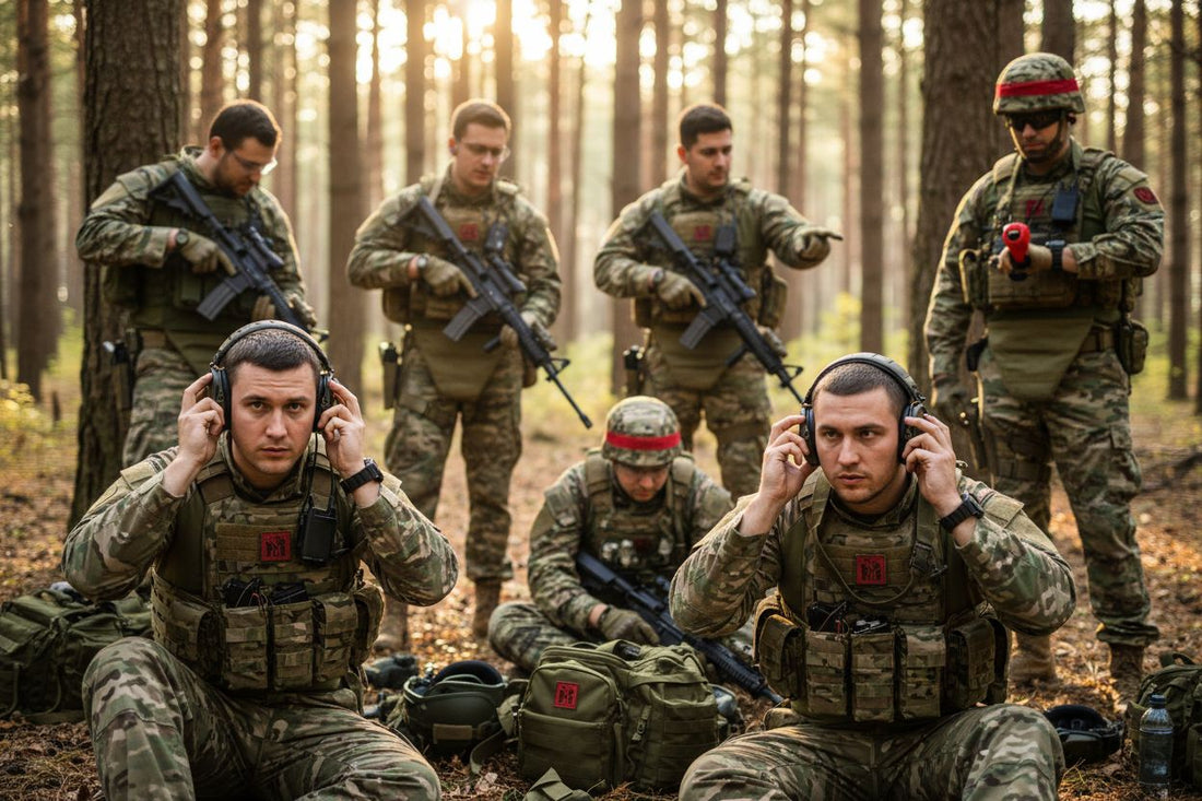 protection auditive airsoft équipe