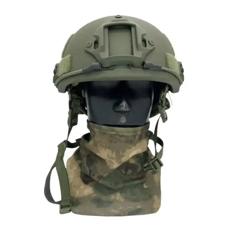 Casque fast pj balistique NIJ IIIA vert de face