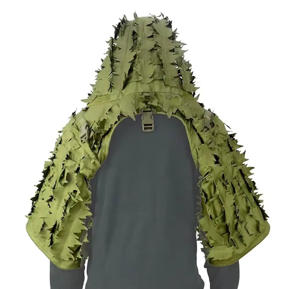 Ghillie Tactique Viper Légère Airsoft - plusieurs teintes - BDU AIRSOFT - Feuilles 3D Army Green
