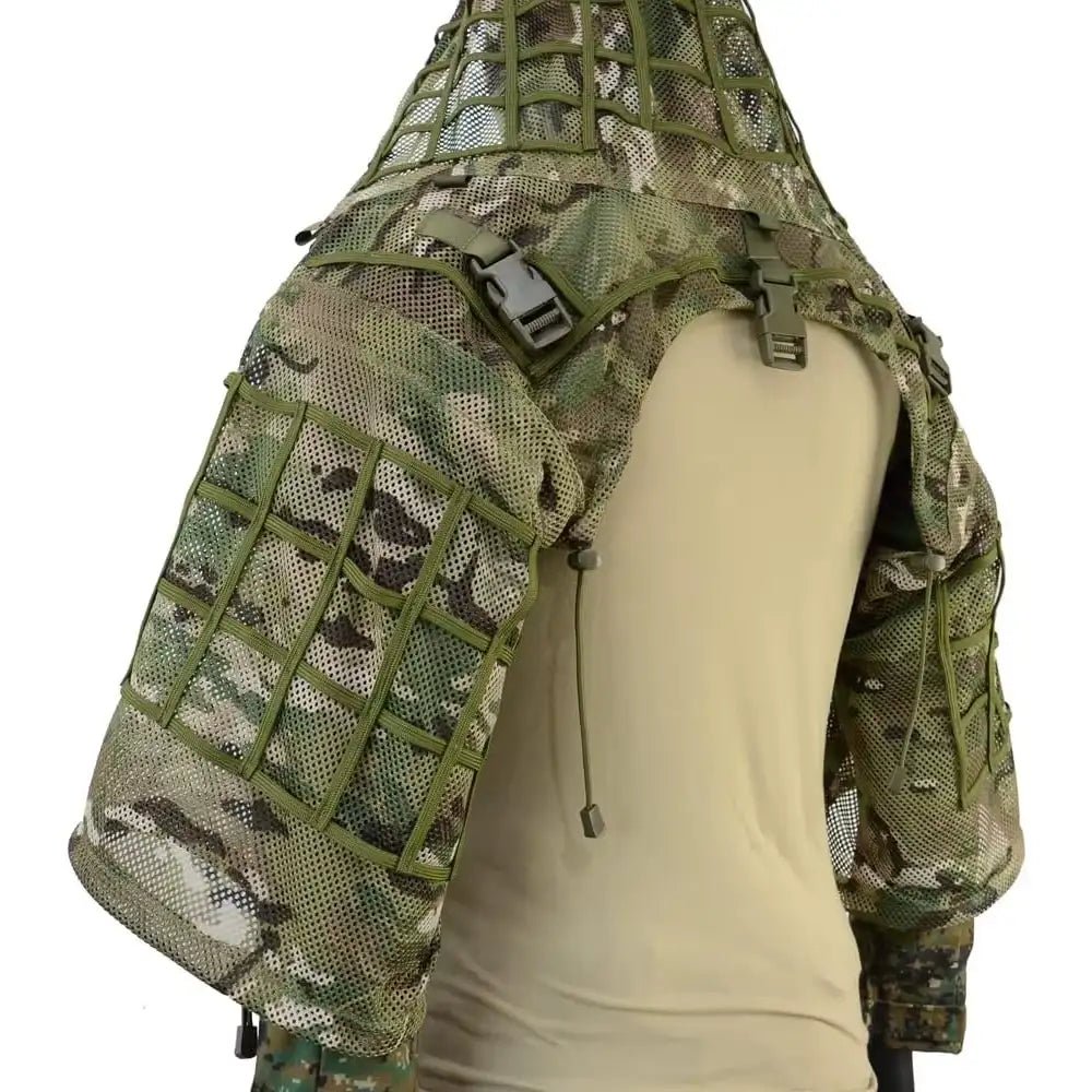 Ghillie Tactique Viper Légère Airsoft - plusieurs teintes - BDU AIRSOFT - Cotton Marron