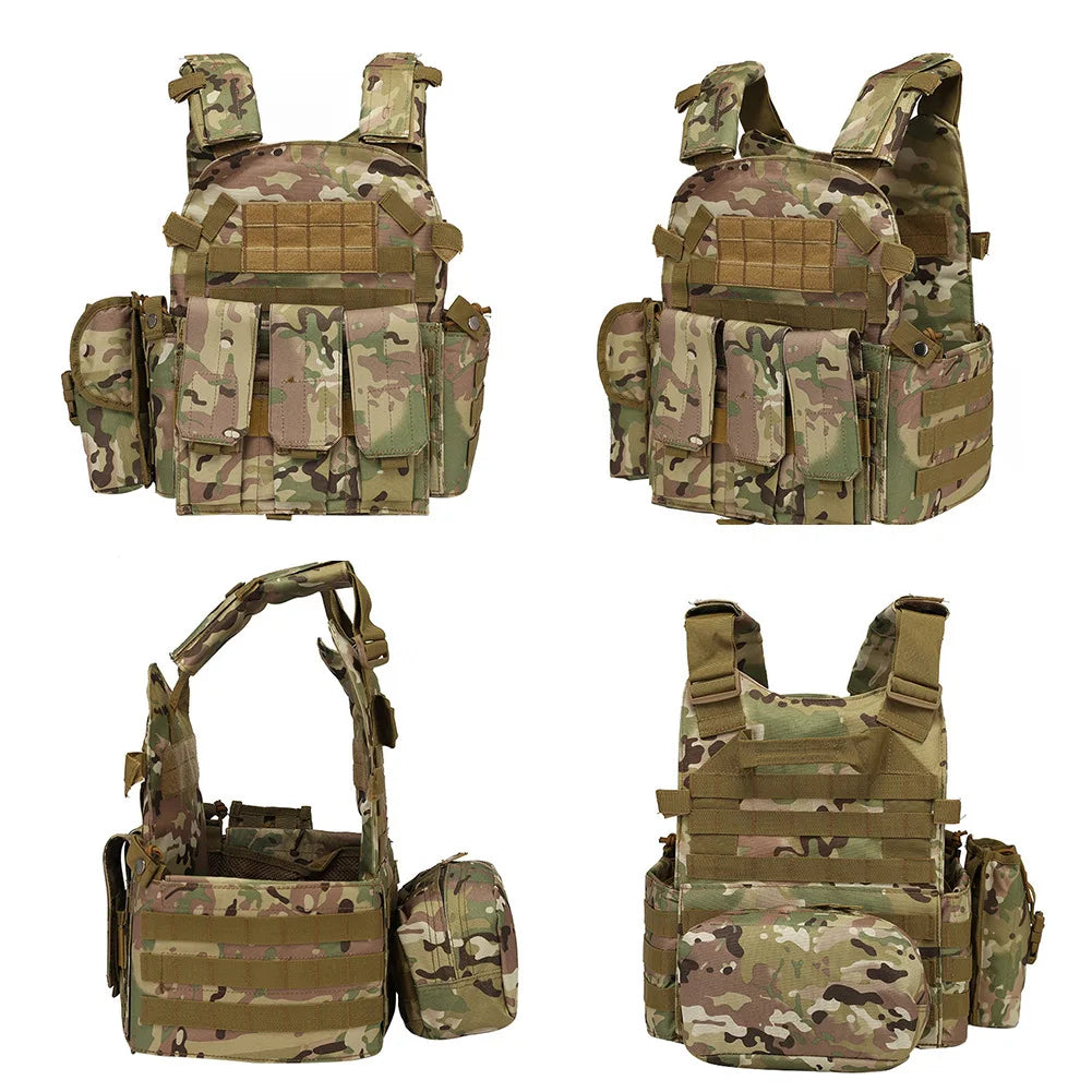 gilet ciras tactique airsoft multicam