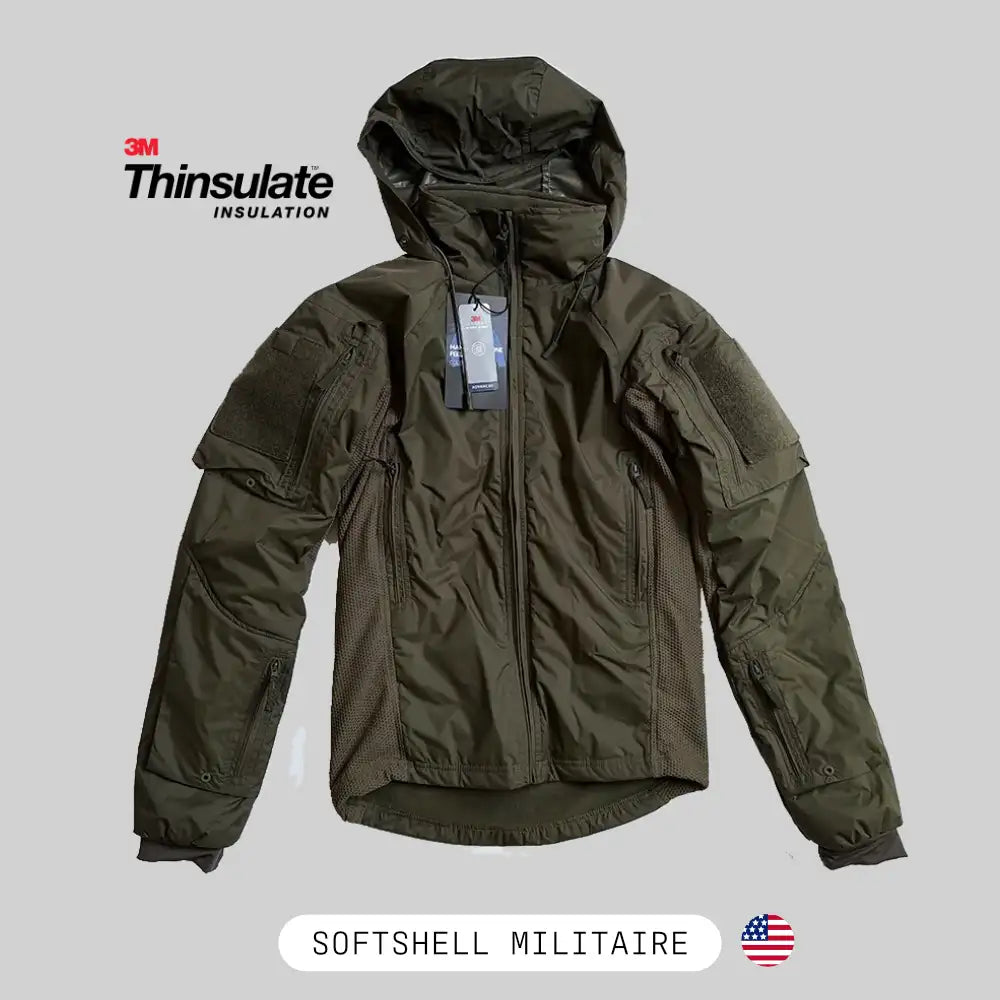 thinsulate softshell bdu-airsoft green army airsoft