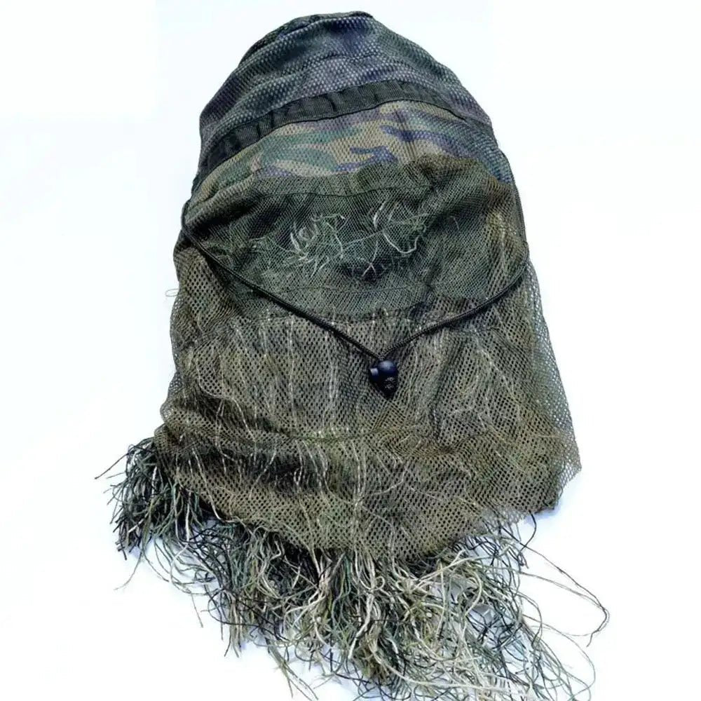 Cagoule Tactique Ghillie airsoft - BDU AIRSOFT - Désert