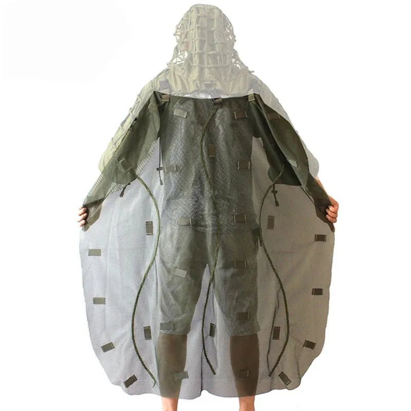 Cape Ghillie Viper Légère Airsoft - plusieurs teintes - BDU AIRSOFT - Green Army