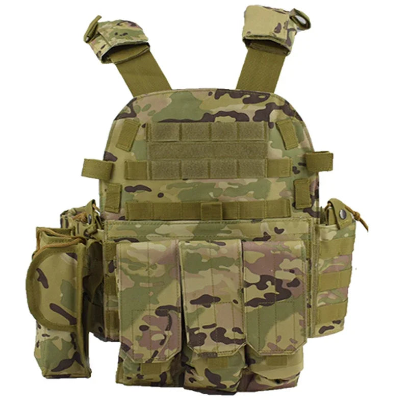 gilet tactique airsoft ciras multicam
