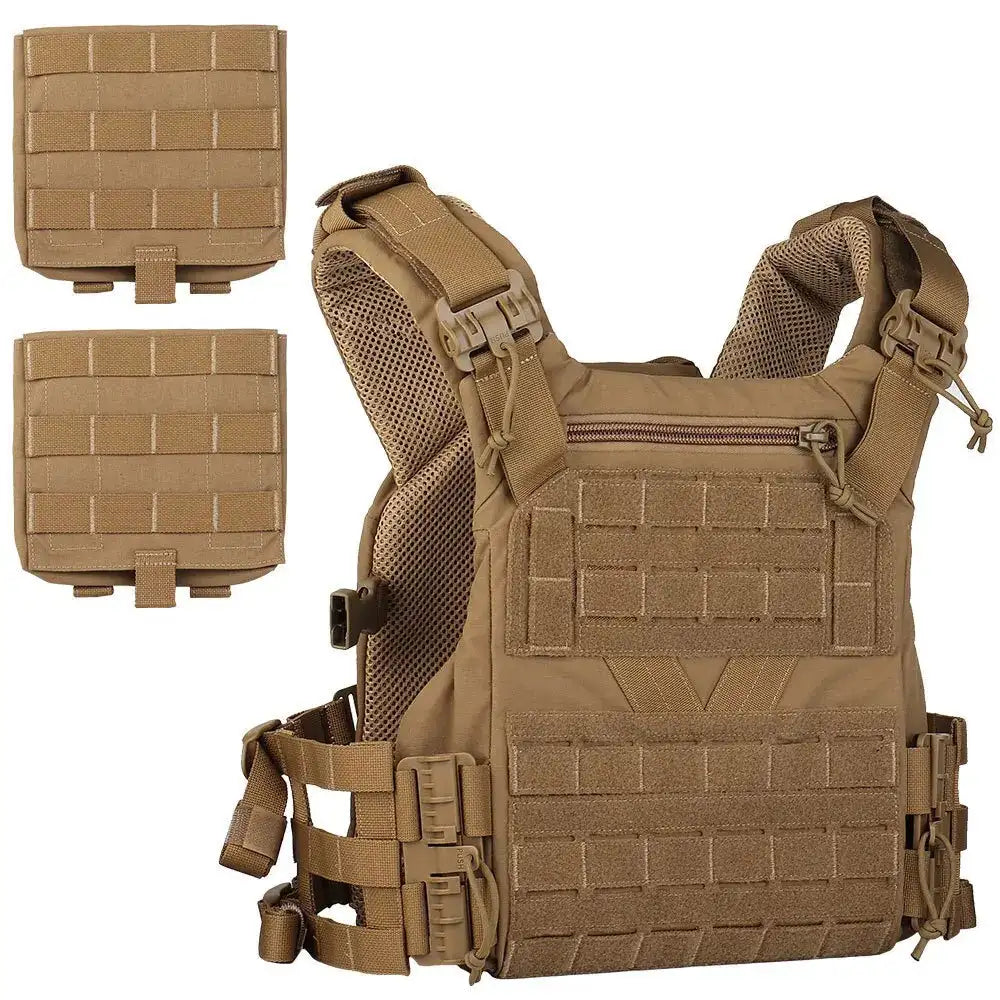 Gilet Molle Tactique K19 Airsoft 3.0 tan