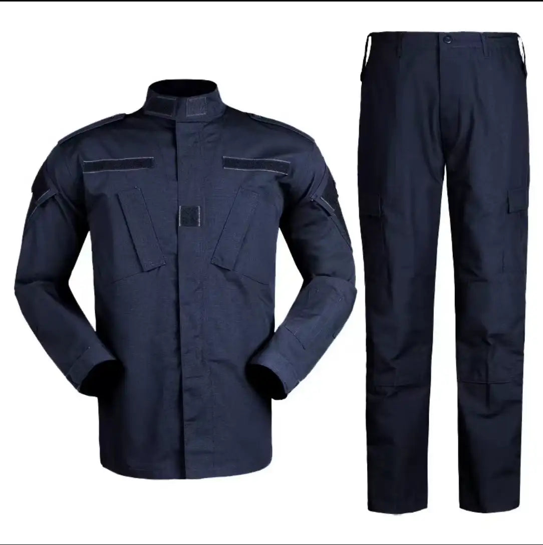 uniforme d'entrainement GIGN airsoft bleu marine