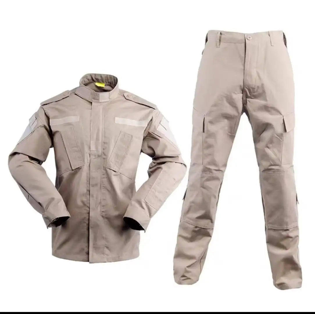 uniforme d'entrainement airsoft tan