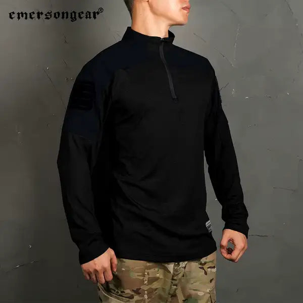 tshirt de combat airsoft emersongear noir
