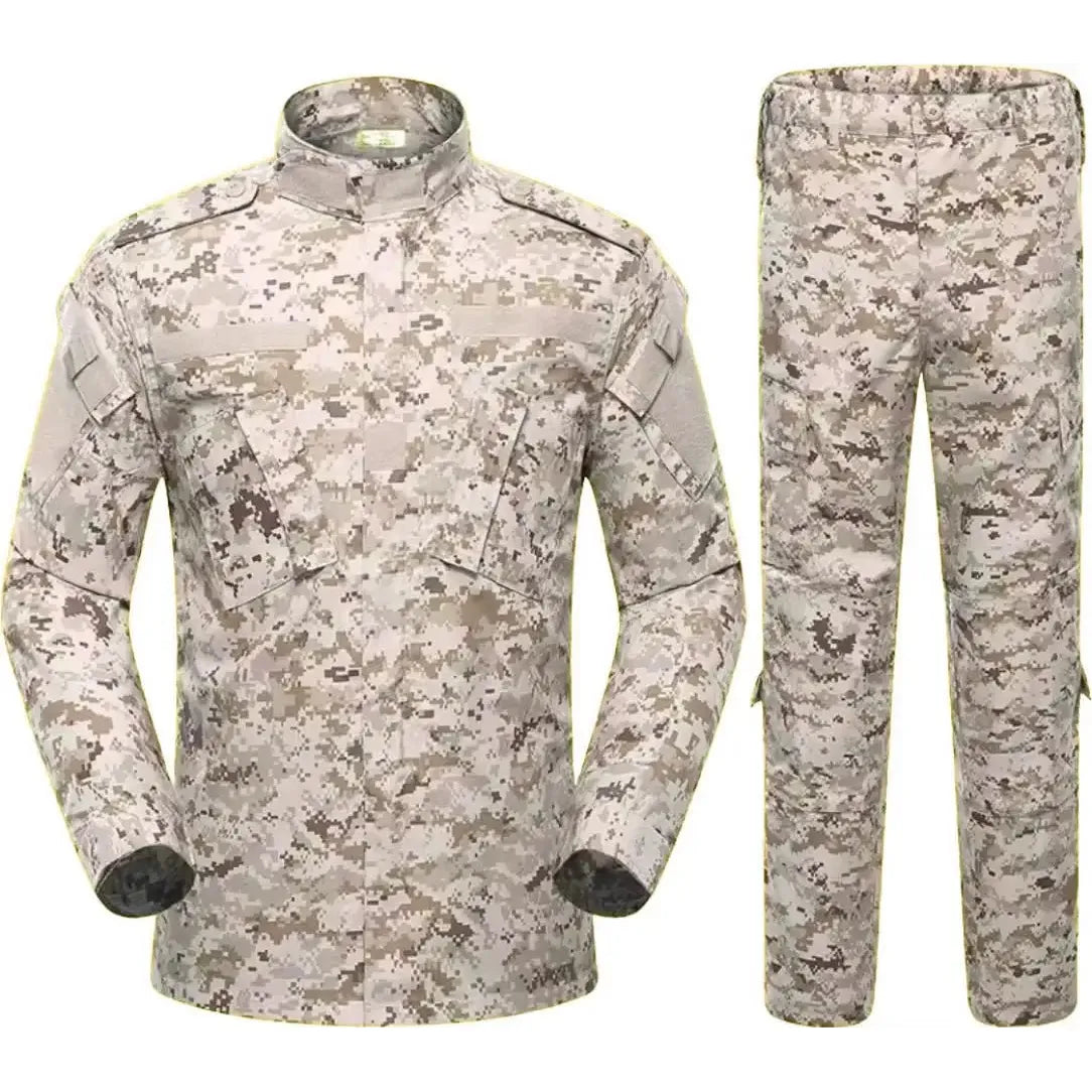 Tenue airsoft - Uniforme d'entraînement camouflage militaire - BDU AIRSOFT - Digital Desert
