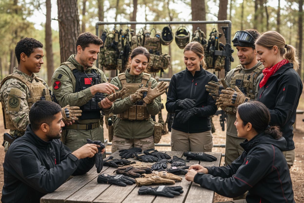 6 Types de gants tactiques airsoft à connaître - BDU AIRSOFT