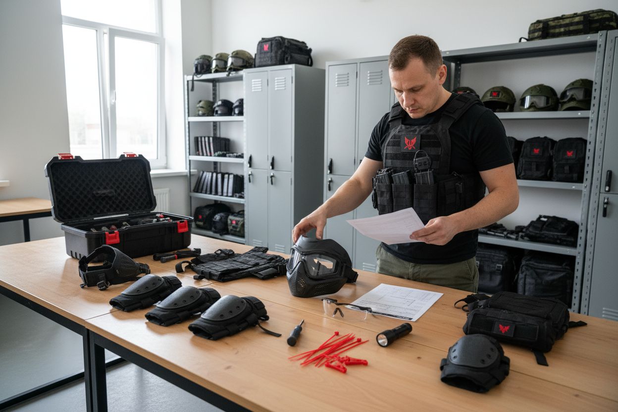 Guide montage protections airsoft : installez votre équipement - BDU AIRSOFT