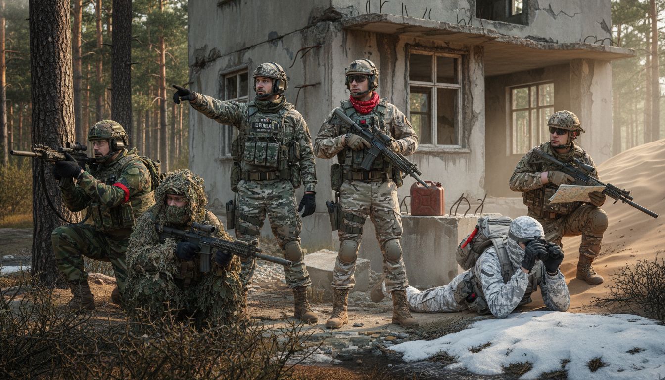 7 styles camouflage airsoft à connaître pour mieux jouer - BDU AIRSOFT