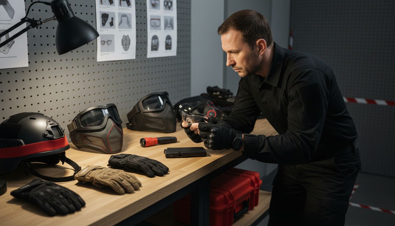 Procédure sécuriser accessoires airsoft : guide pratique complet - BDU AIRSOFT