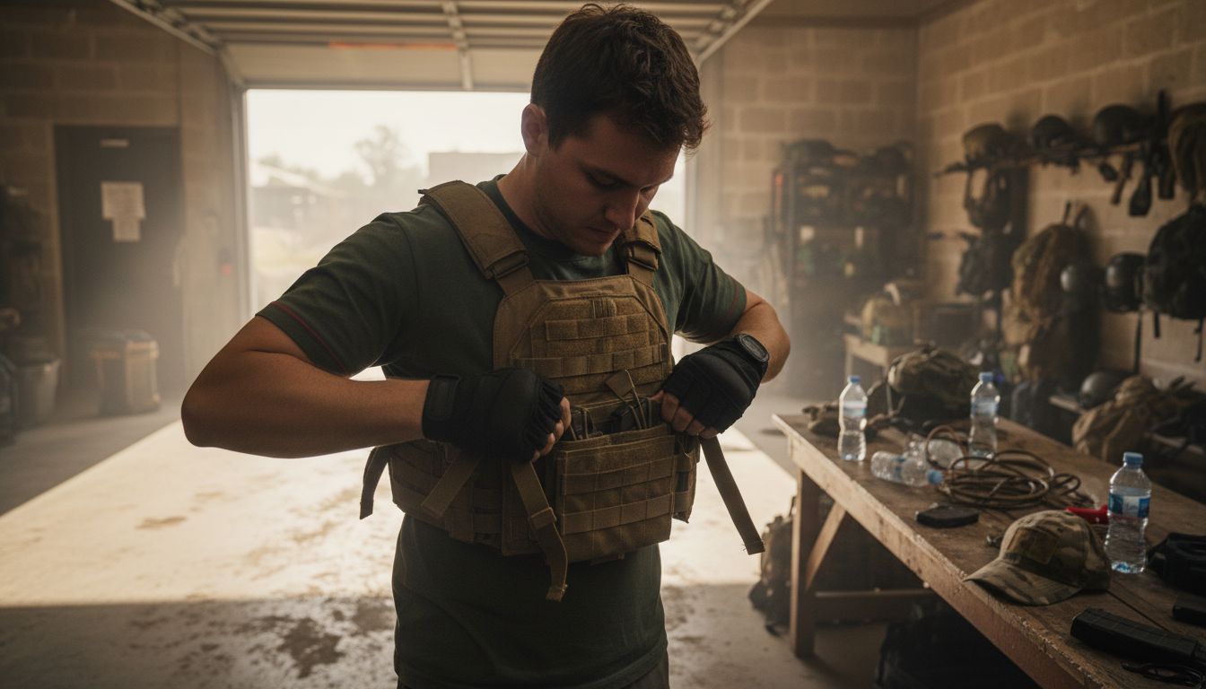 Comment porter une veste tactique pour airsoft efficacement - BDU AIRSOFT