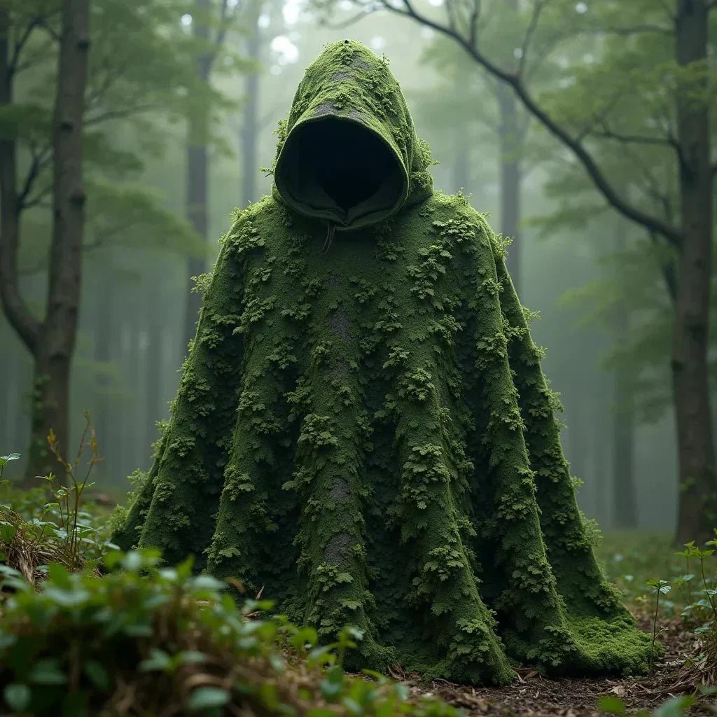 Cape camouflage 3D feuillage maîtrise du relief naturel - BDU AIRSOFT