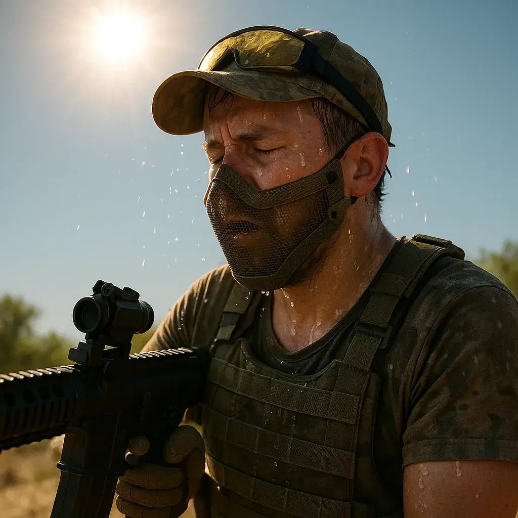 Airsoft en Été : L'Équipement Respirant Indispensable par Forte Chaleur - BDU AIRSOFT