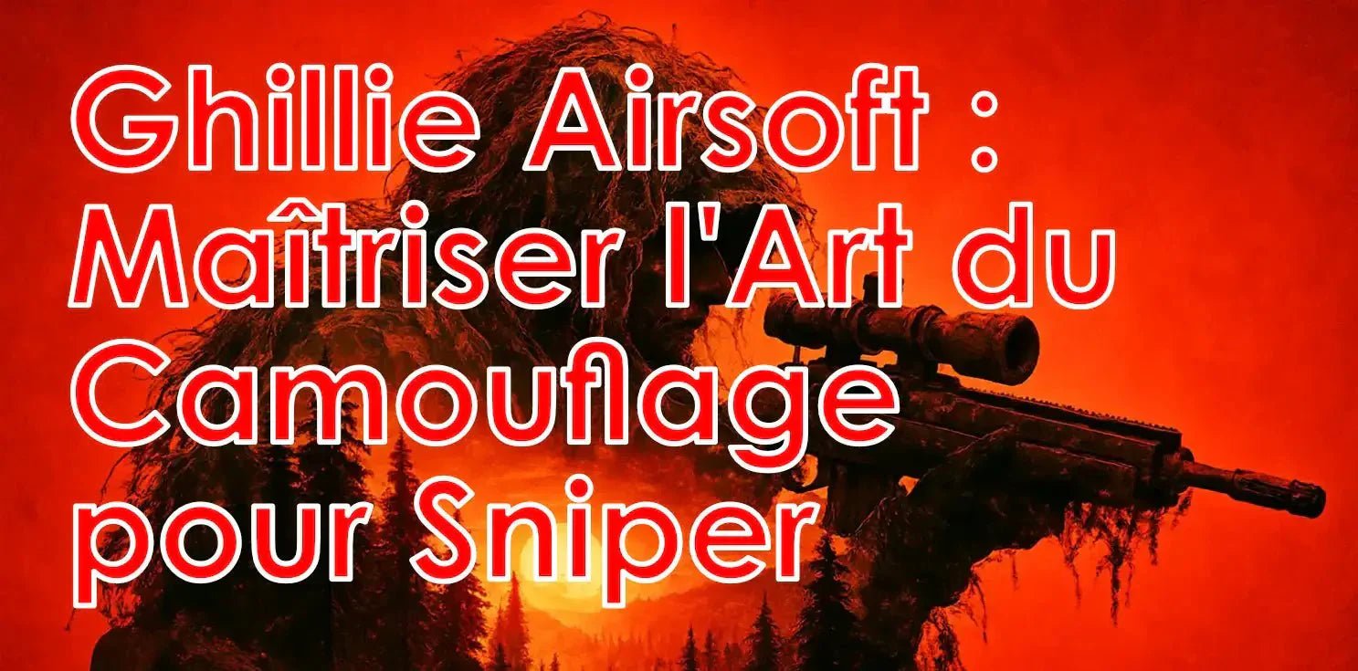 Ghillie Airsoft : Maîtriser l'Art du Camouflage pour Sniper - BDU AIRSOFT