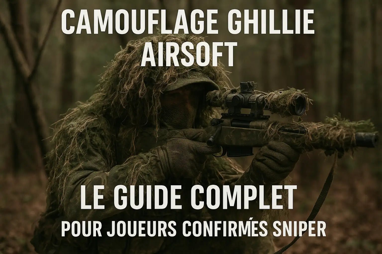 Ghillie Suit Airsoft : Guide Complet pour Snipers - BDU AIRSOFT