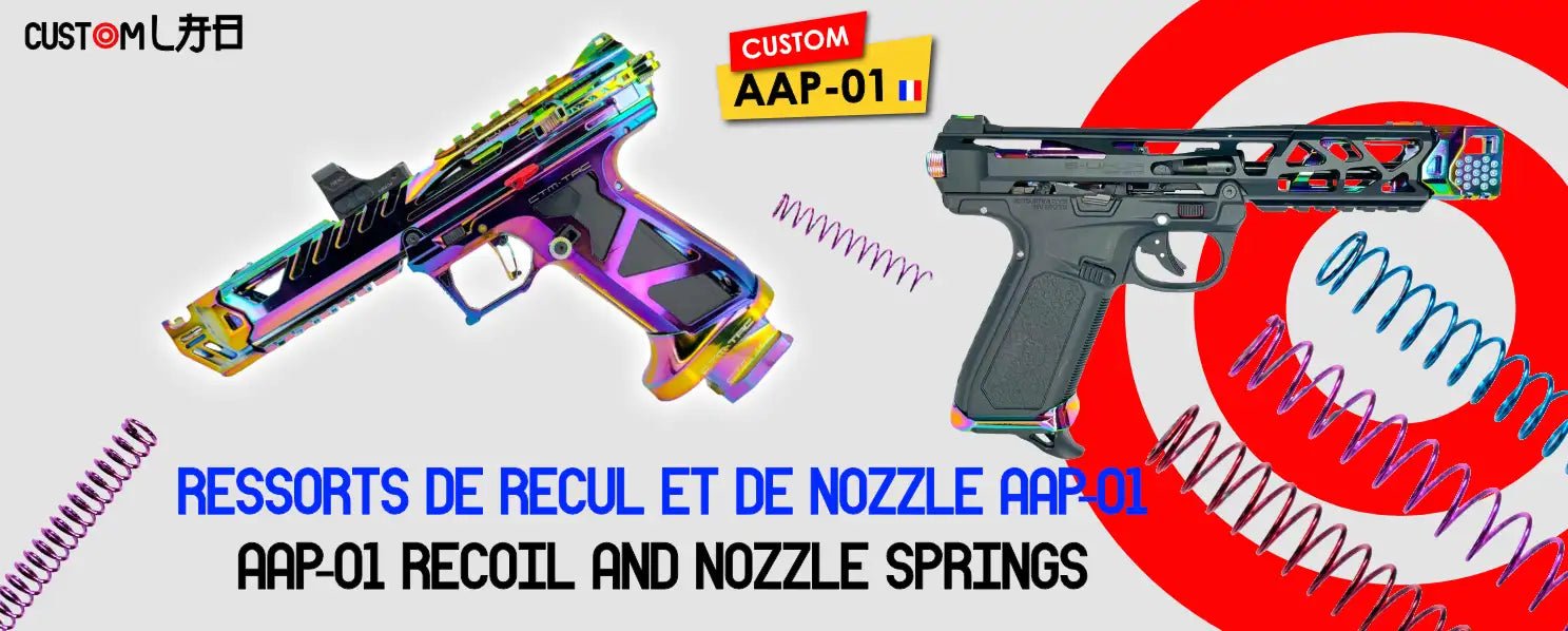 Ressorts de recul et de nozzle aap-01 : Analyse de l'optimisation cinématique - BDU AIRSOFT