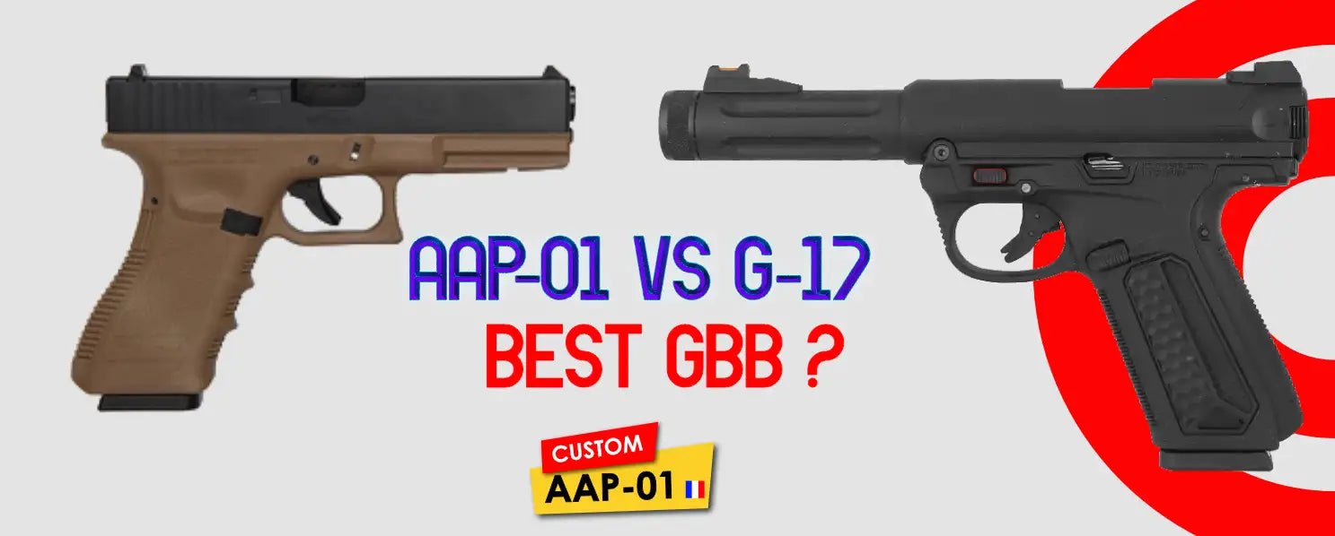 AAP01 ou Glock 17 : Le Duel Technique et l'Avantage Structurel de la Culasse Fixe - BDU AIRSOFT