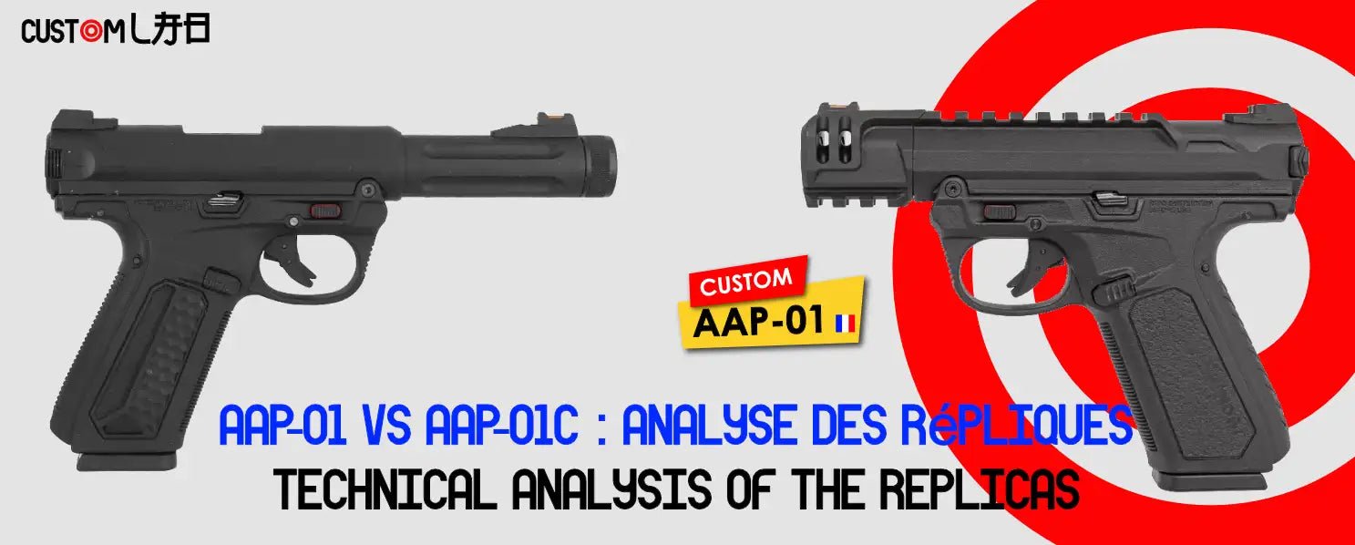 AAP-01 vs AAP-01C : Comparatif Technique et Choix GBB | BDU – BDU AIRSOFT