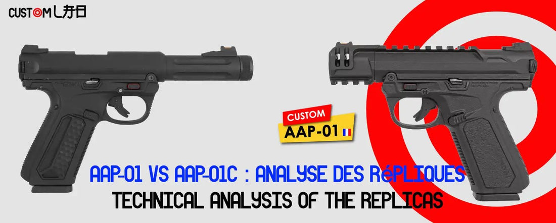AAP-01 vs AAP-01C : Analyse Technique des Répliques - BDU AIRSOFT