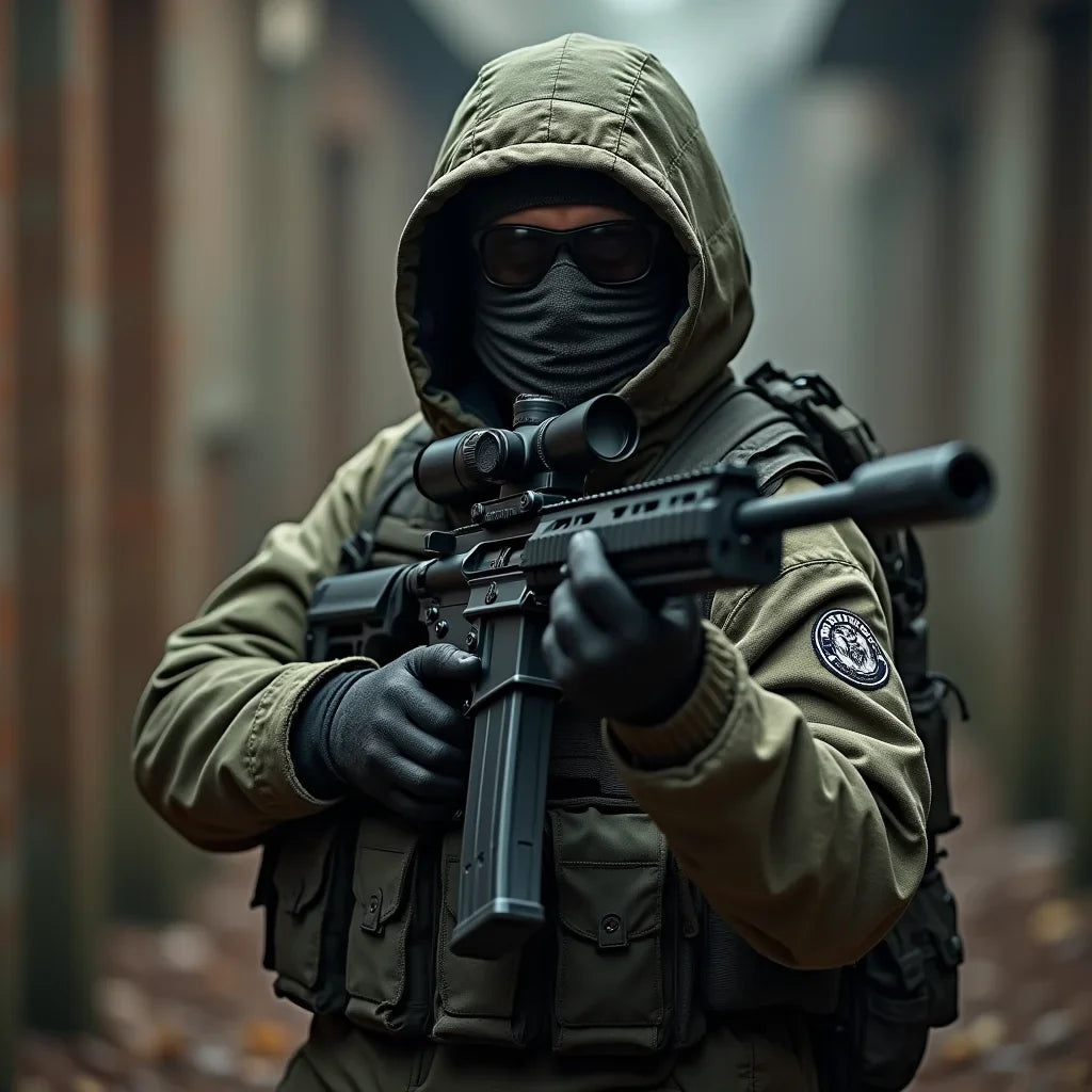 Tenue Sniper Airsoft - Tenue sniper airsoft la composition futée pour se fondre
