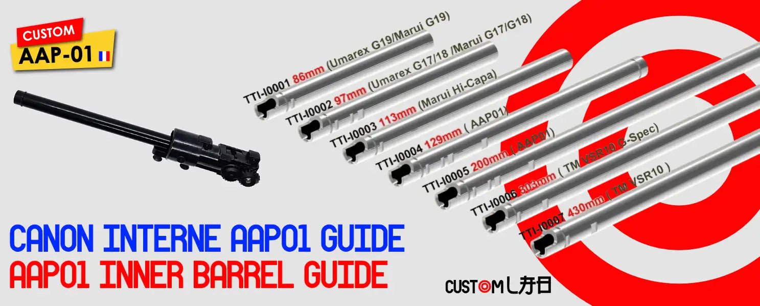 Canon interne AAP01 : Guide ultime mécanique, Précision et Portée - BDU AIRSOFT