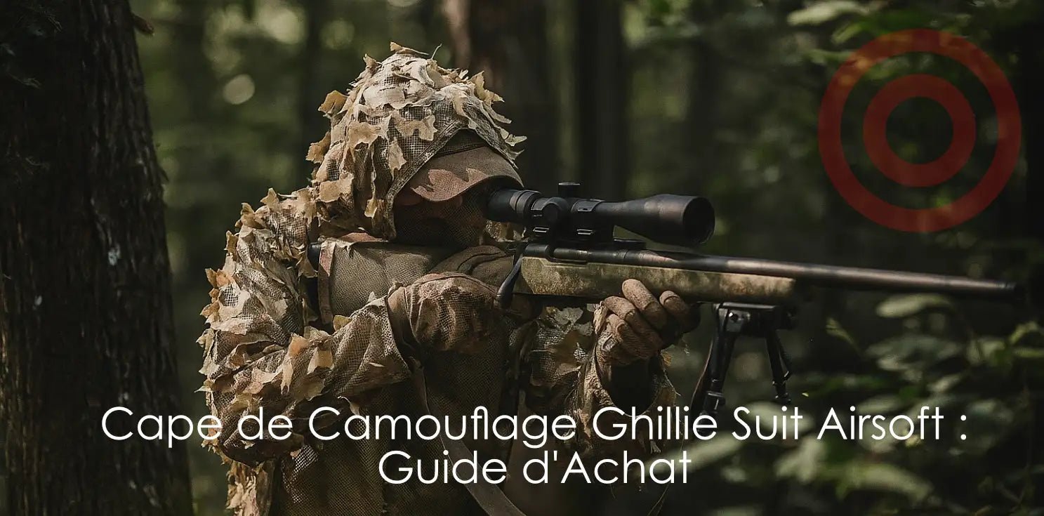 Cape de Camouflage Ghillie Suit Airsoft : Guide d'Achat - BDU AIRSOFT