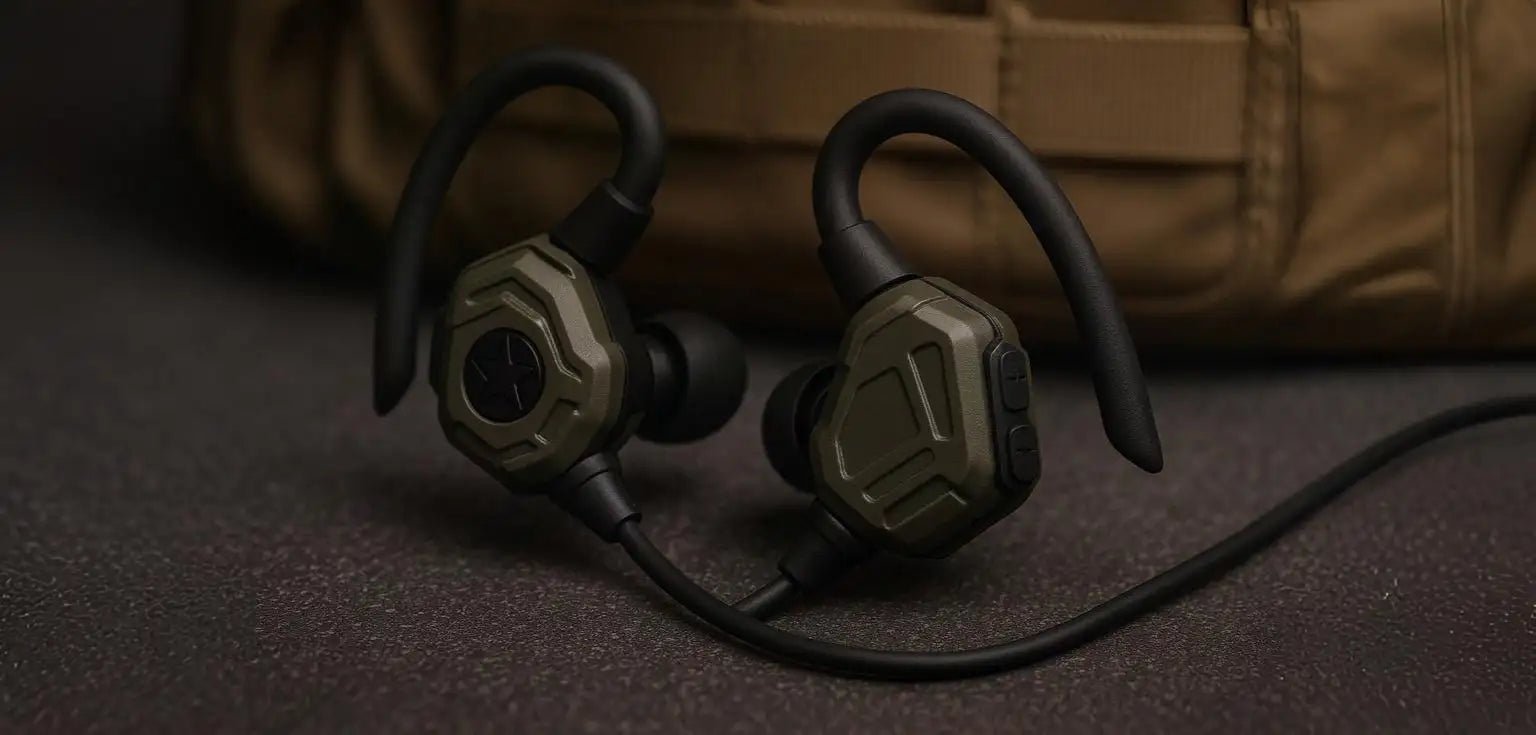 Écouteurs de sport tactiques pour airsoft - BDU AIRSOFT