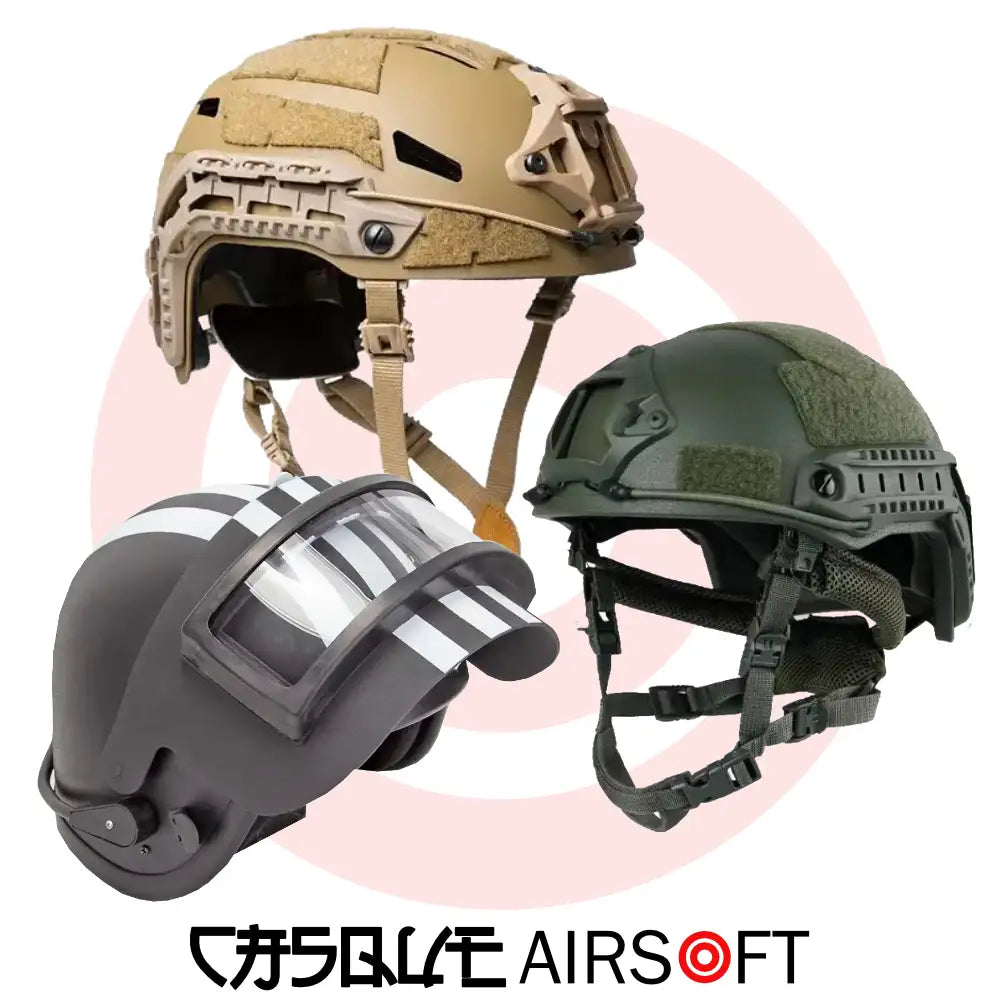 Casques airsoft image collection