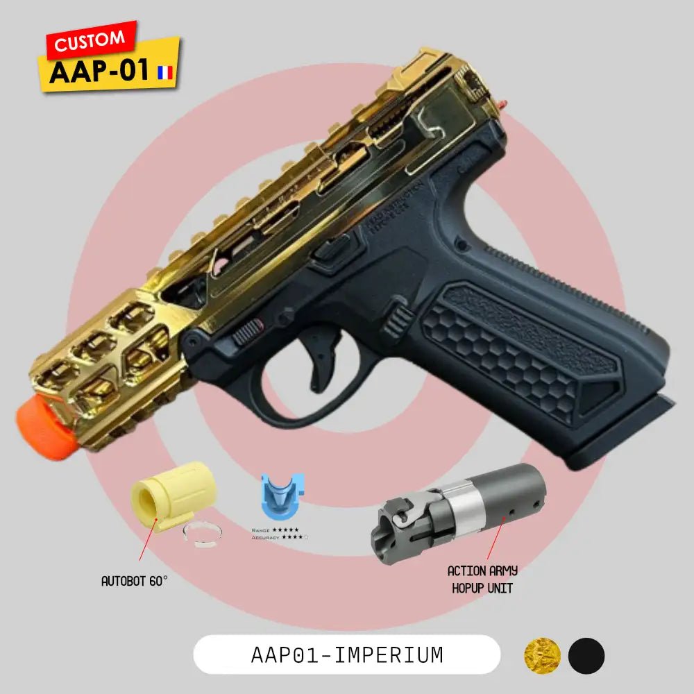 AAP - 01 Impérium | Custom build - BDU AIRSOFT - Noir