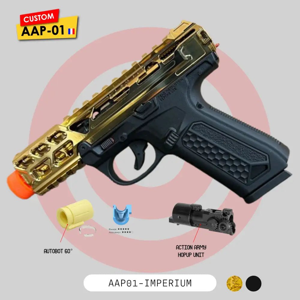 AAP - 01 Impérium | Custom build - BDU AIRSOFT - Noir