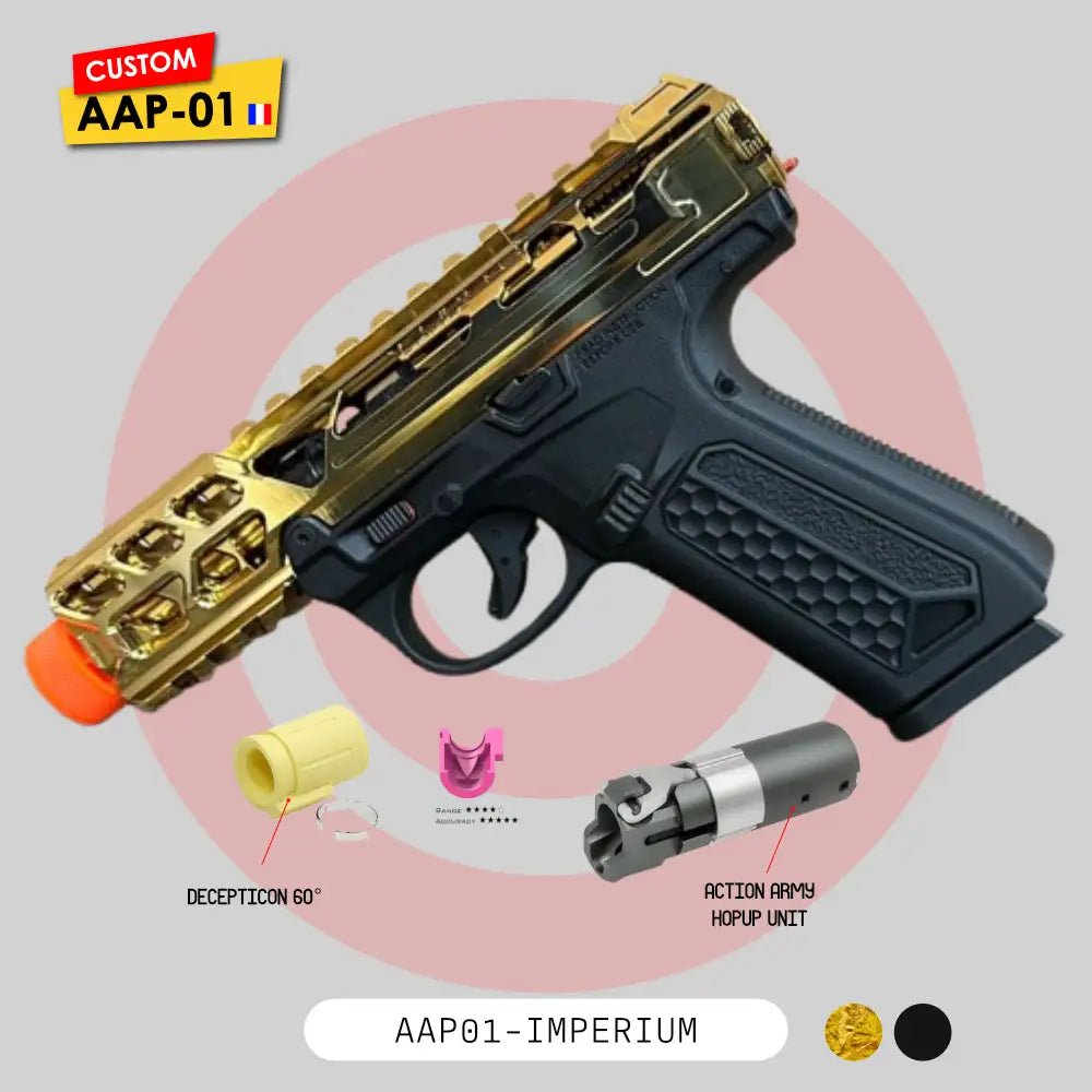 AAP - 01 Impérium | Custom build - BDU AIRSOFT - Noir