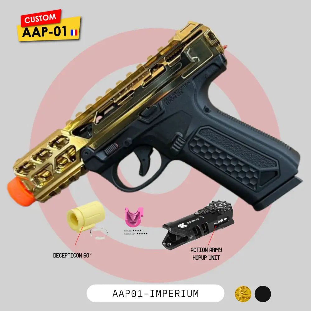 AAP - 01 Impérium | Custom build - BDU AIRSOFT - Noir