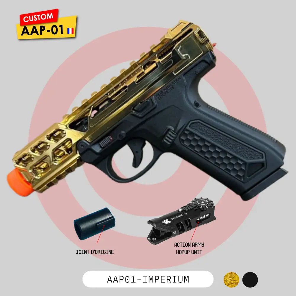 AAP - 01 Impérium | Custom build - BDU AIRSOFT - Noir