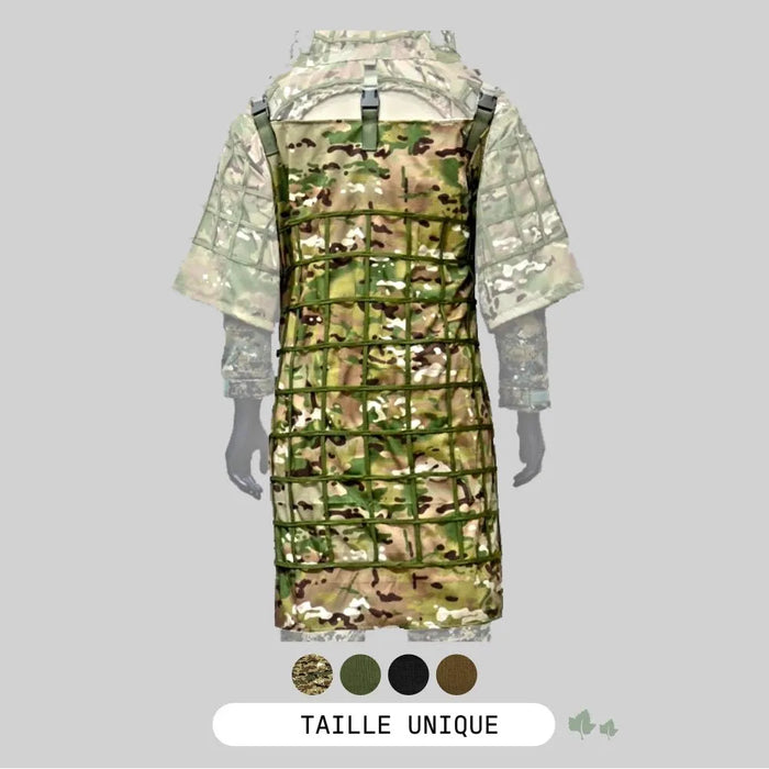 Cape Ghillie Viper Légère Airsoft - Mesh Respirant 540g Ultra-Léger