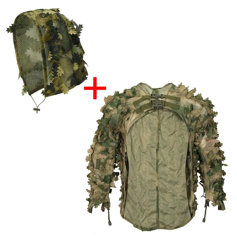 Cape de camouflage ghillie suit airsoft - BDU AIRSOFT - ATACS + Accessoire