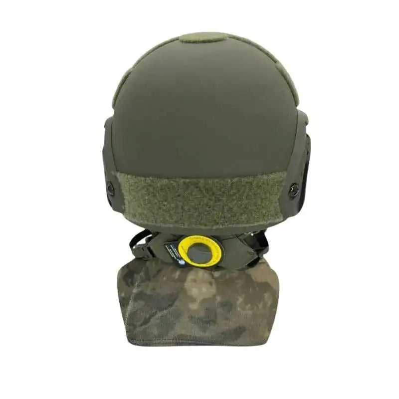 Casque fast pj balistique NIJ IIIA vert de dos