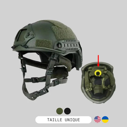 Casque fast pj balistique NIJ IIIA wendy suspension couverture