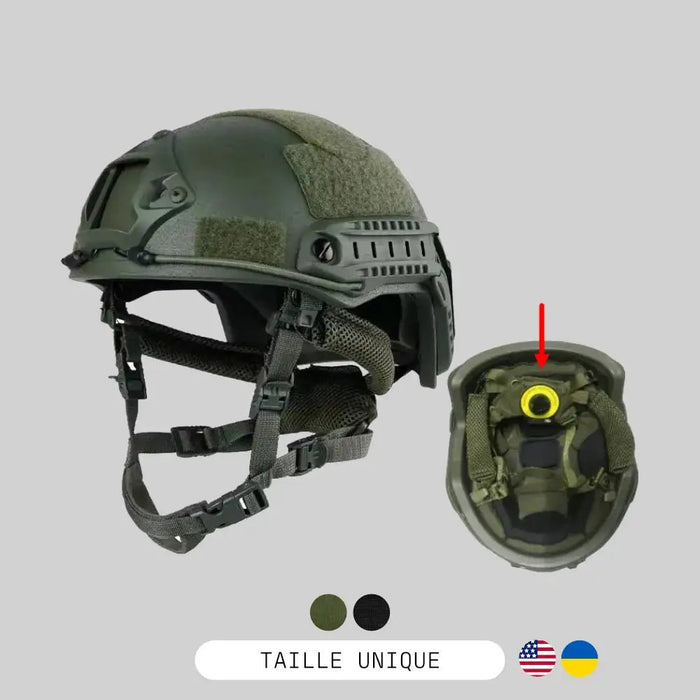 FAST PJ Ballistic Kevlar NIJ IIIA Helmet - Airsoft 
