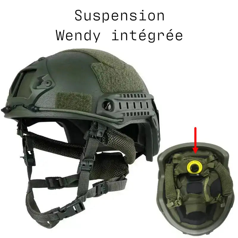 Casque fast pj balistique NIJ IIIA 