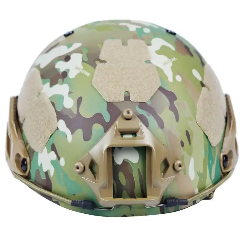 casque airsoft FMA AF-01 multicam de face