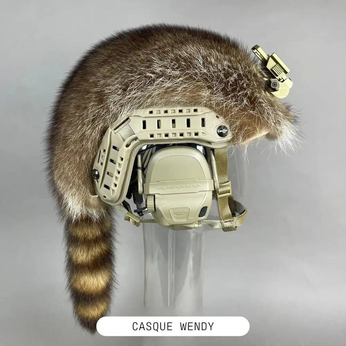 Helmüberzug Racoon – Synthetischer Airsoft-Helmüberzug