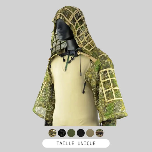 Ghillie Tactique Viper Légère Airsoft fiche produit