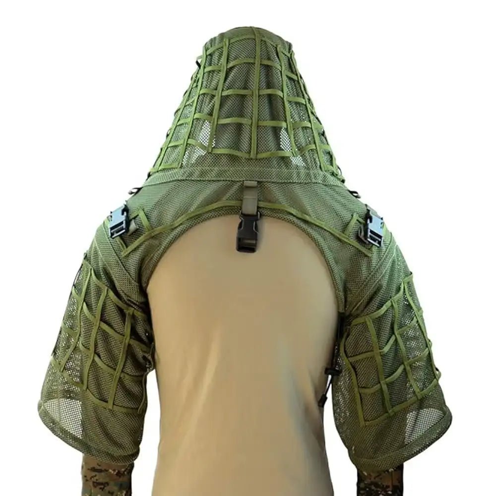 Ghillie Tactique Viper Légère Airsoft - plusieurs teintes - BDU AIRSOFT - Mesh Army Green