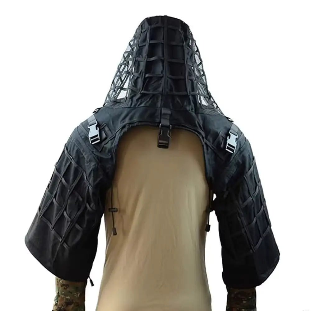 Ghillie Tactique Viper Légère Airsoft - plusieurs teintes - BDU AIRSOFT - Cotton Noir