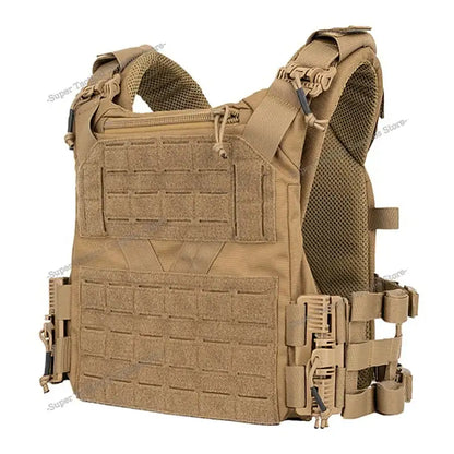 Gilet Porte-Plaque Molle K19 tan