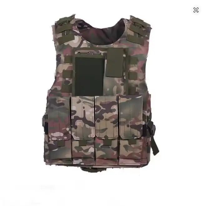 Gilet Tactique Police Airsoft - BDU AIRSOFT - Multicam